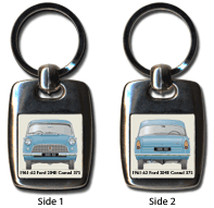 Ford Consul 204E 375 1961-62 Keyring 5